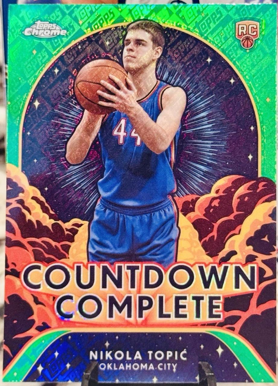 Nikola Topic [Topps Green Refractor] #CC-19