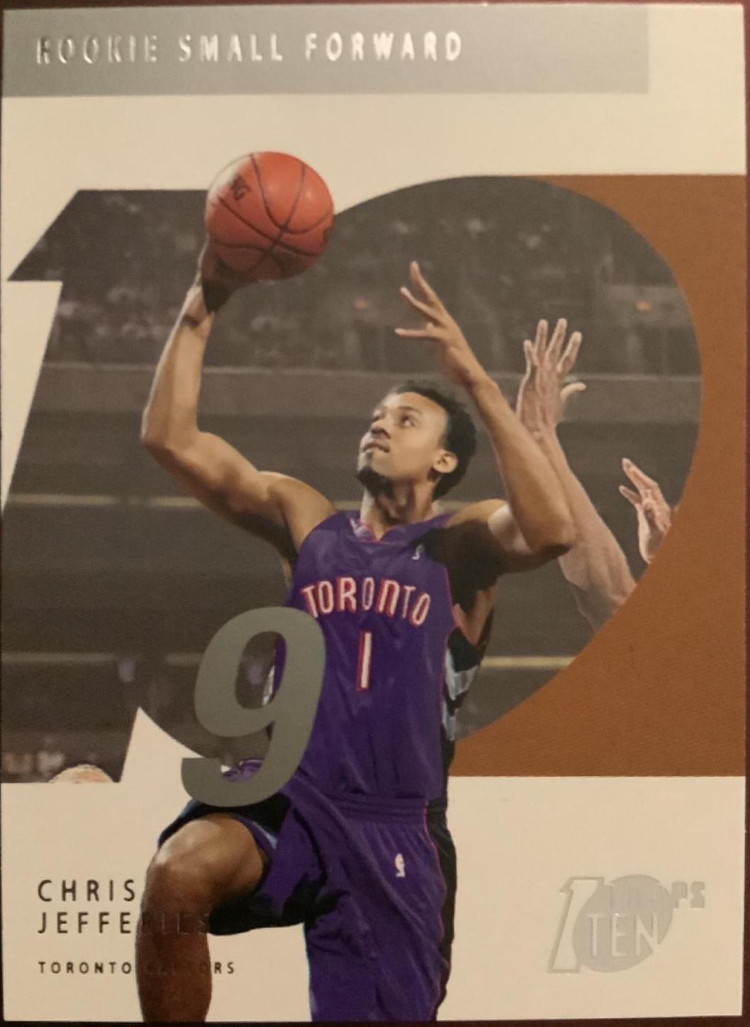 Chris Jefferies #139 Basketball Cards 2002 Topps Ten