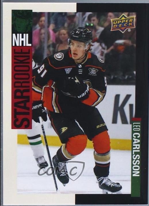 Leo Carlsson #SR-8 2023 Upper Deck Rookie Debut Hockey