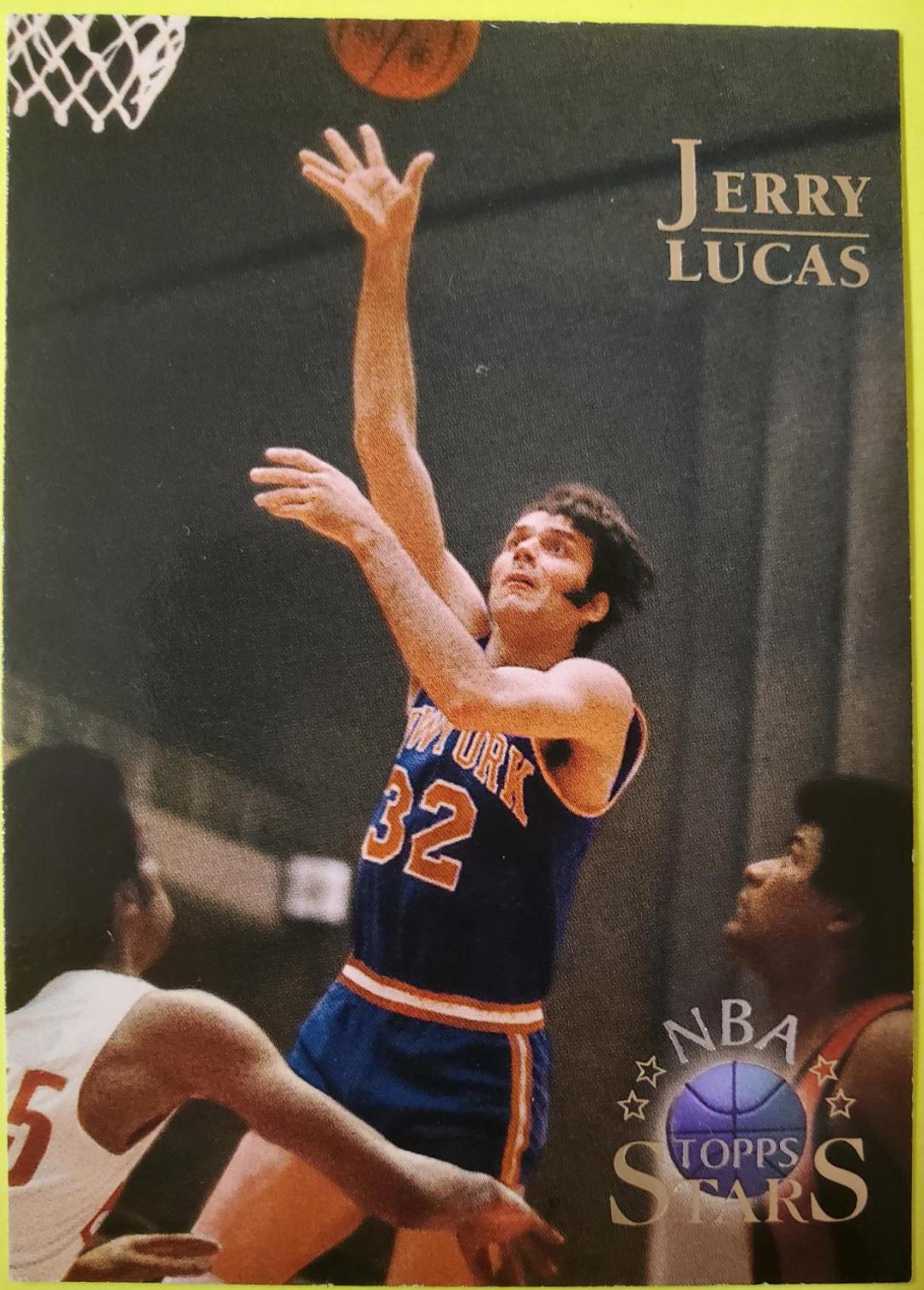 Jerry Lucas #25 Basketball Cards 1996 Topps Stars