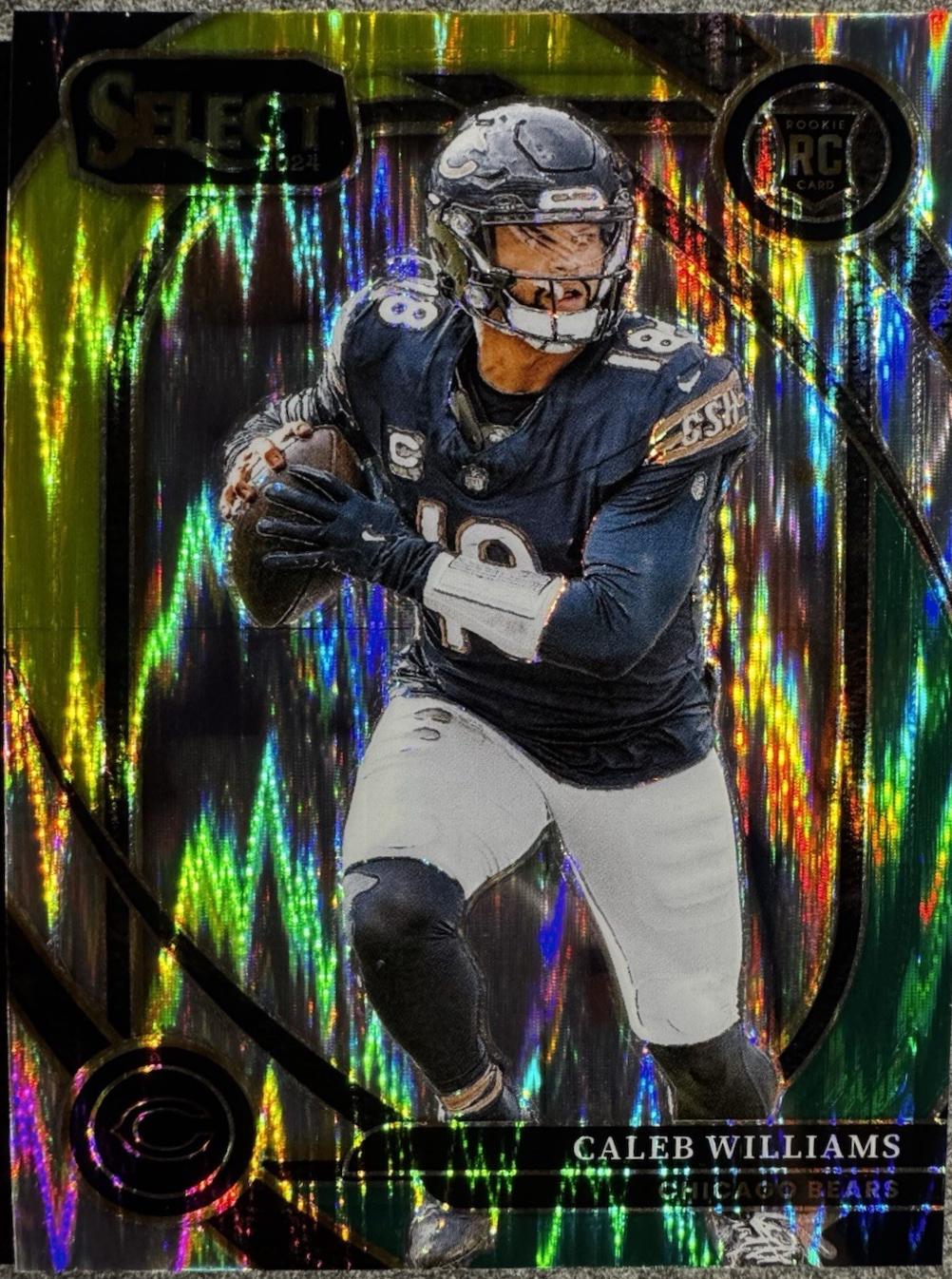 Caleb Williams [Green Yellow Prizm Shock] #216 Prices | 2024
