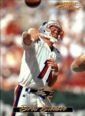 Drew Bledsoe #12 Football Cards 1996 Action Packed