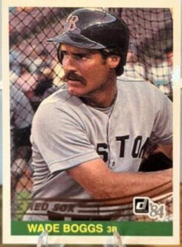 Wade Boggs #7 Baseball Cards 1994 Panini Donruss Anniversary 1984