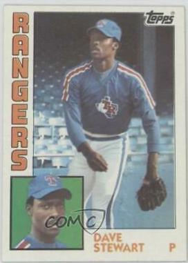 Dave Stewart #352 Baseball Cards 1984 Topps