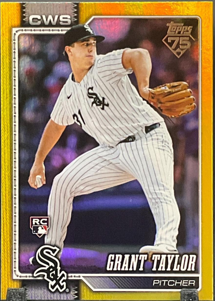 2026 Topps Grant Taylor [Yellow Rainbow] #49 card