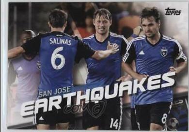San Jose Earthquakes #196 2016 Topps MLS