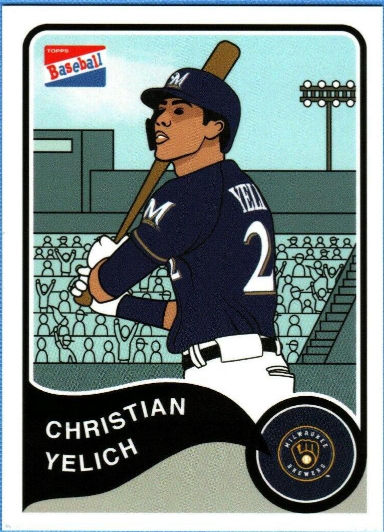Christian Yelich #29 Baseball Cards 2020 Topps Throwback Thursday