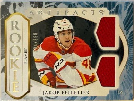 Jakob Pelletier #197 2023 Upper Deck Artifacts Horizontal Material Hockey