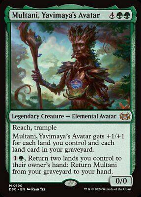 Multani, Yavimaya's Avatar #190 Magic Duskmourn: House of Horror Commander