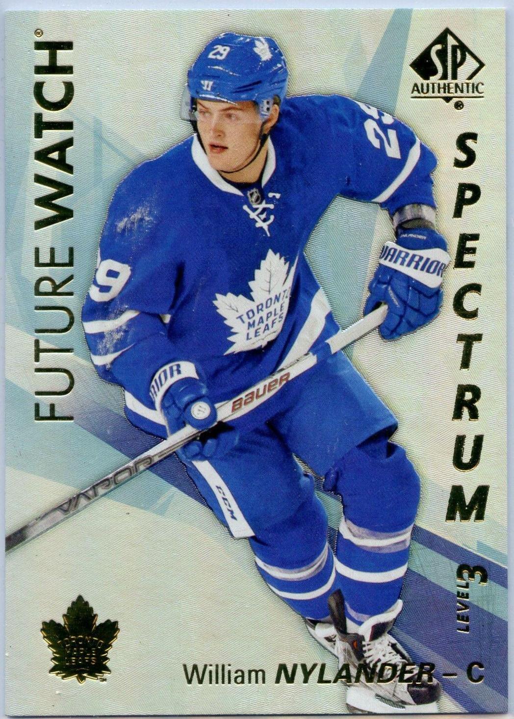 William Nylander #S-95 Hockey Cards 2016 SP Authentic Spectrum FX