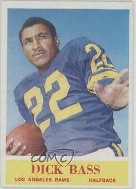 Dick Bass #87 Football Cards 1964 Philadelphia