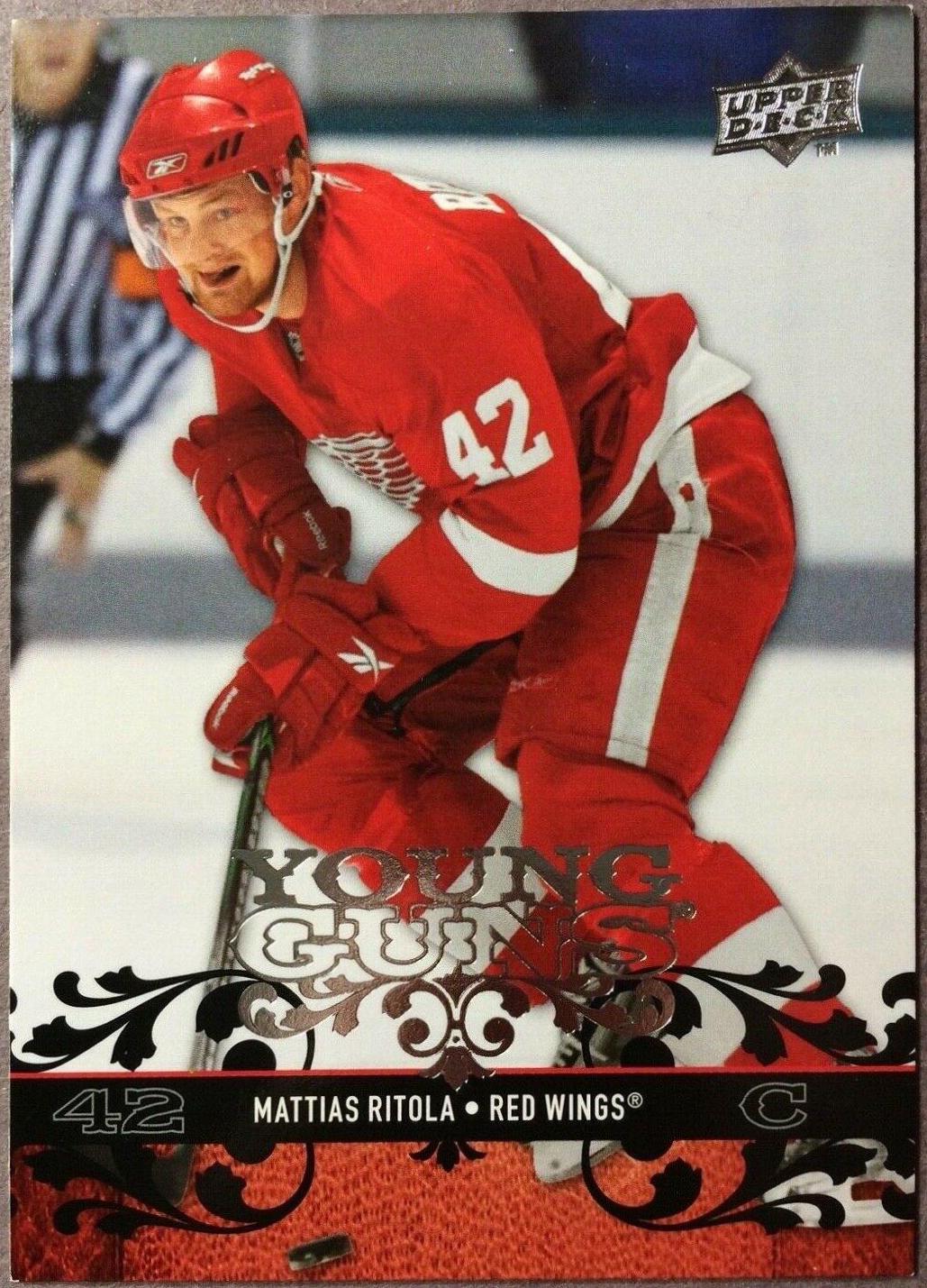 Mattias Ritola #214 Hockey Cards 2008 Upper Deck