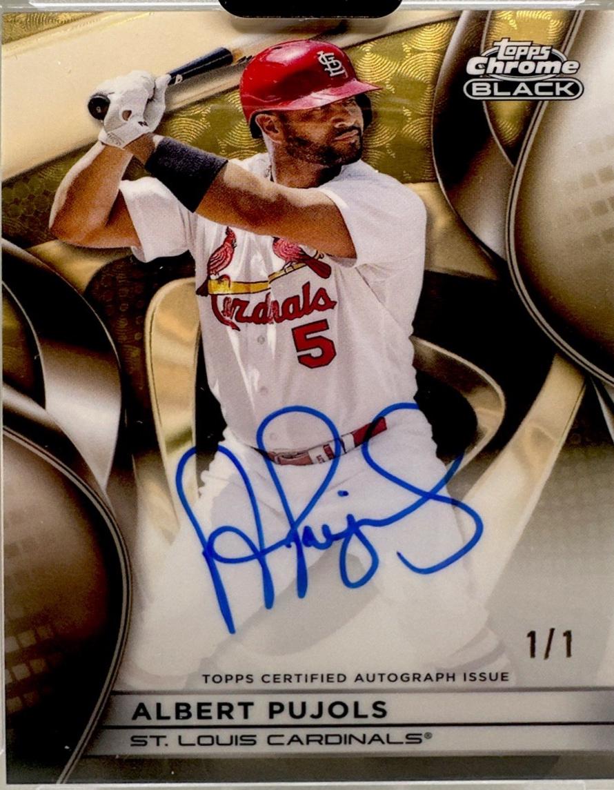 Albert Pujols [Superfractor] #CBA-AP