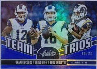 Brandin Cooks, Jared Goff, Todd Gurley II