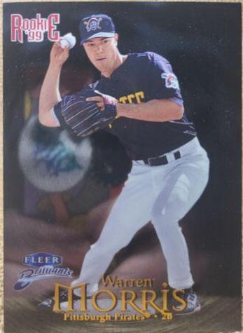 Warren Morris #167 Baseball Cards 1999 Fleer Brilliants