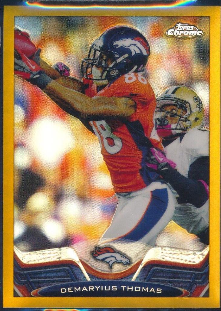 Demaryius Thomas [Gold Refractor] #42