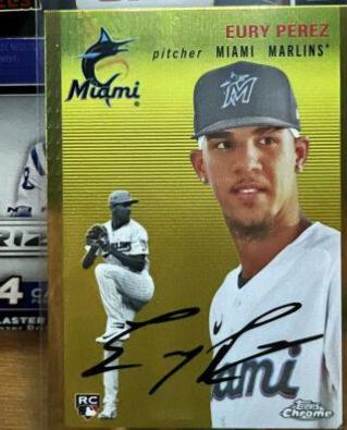 Eury Perez [Gold Refractor] #172