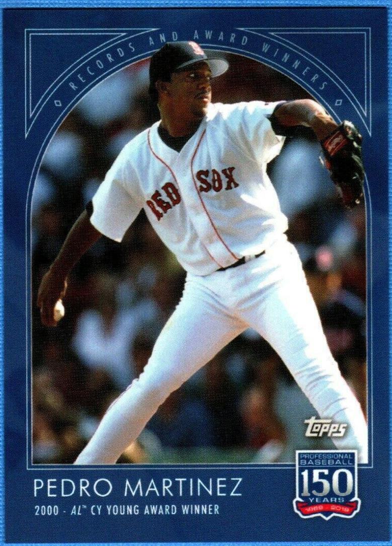 Pedro Martinez #28 Baseball Cards 2019 Topps 150 Years of Baseball