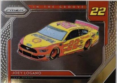 Joey Logano #ITG-6 Racing Cards 2019 Panini Prizm Nascar In the Groove