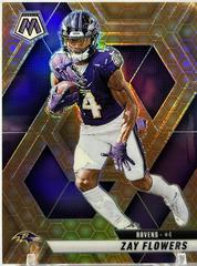 Zay Flowers [Honeycomb] #126 Prices | 2025 Panini Mosaic