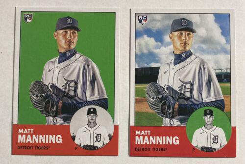 Matt Manning #47 Baseball Cards 2022 Topps Archives