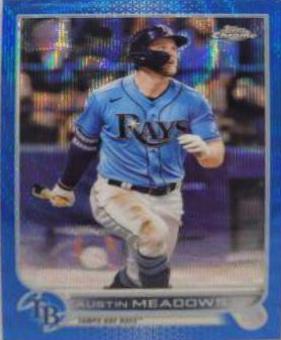 Austin Meadows [Blue Wave Refractor] #10