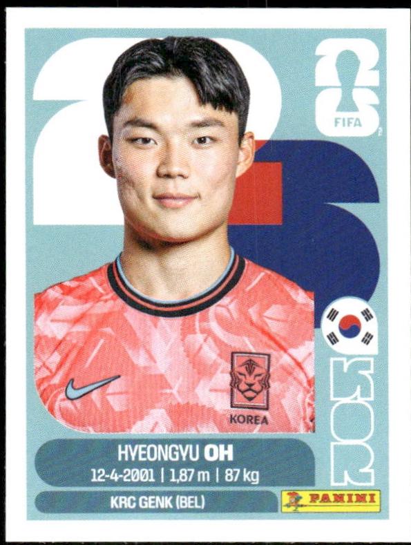 2026 Hyeon-Gyu Oh #KOR20
