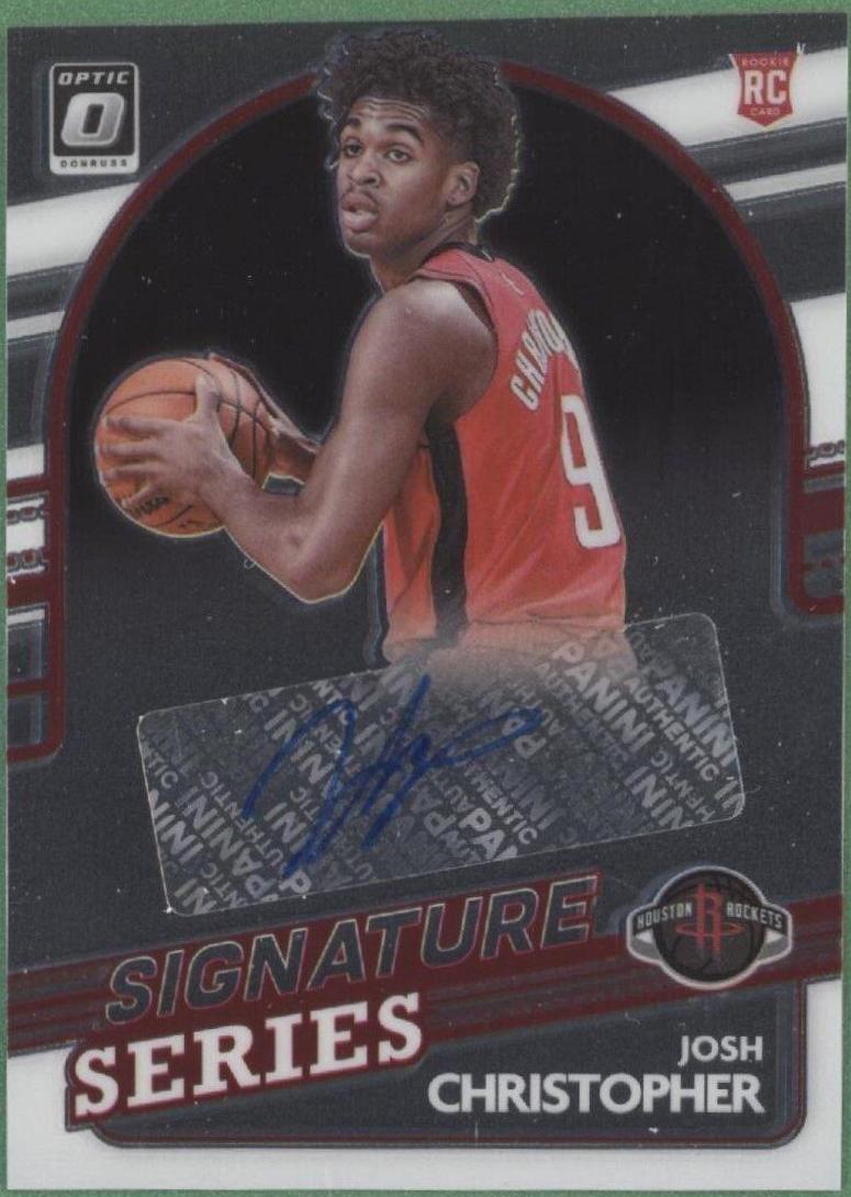 Josh Christopher #SS-JCH 2021 Panini Donruss Optic Signature Series Basketball