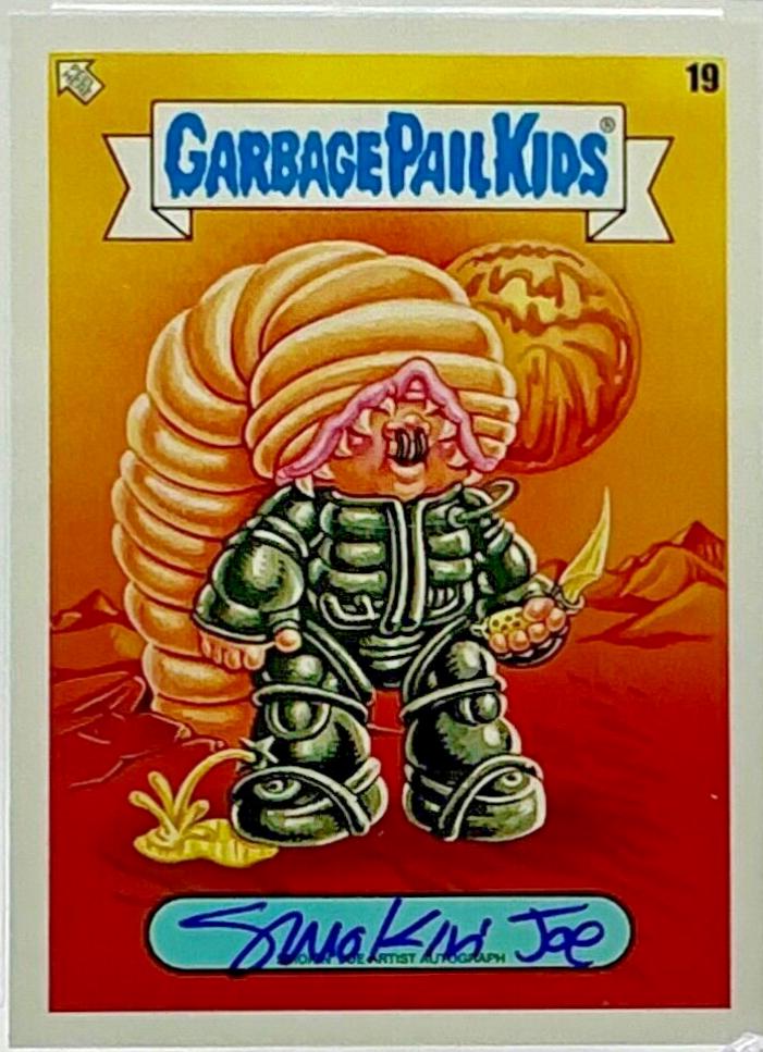 Artist Autograph #19 Garbage Pail Kids Book Worms
