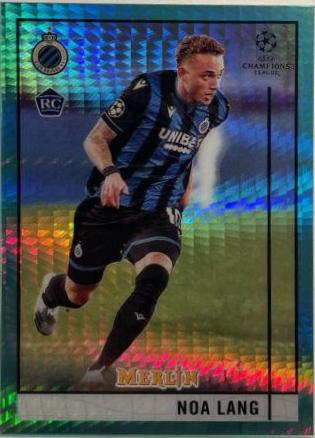 Noa Lang #60 Soccer Cards 2020 Topps Merlin Chrome UEFA Champions League