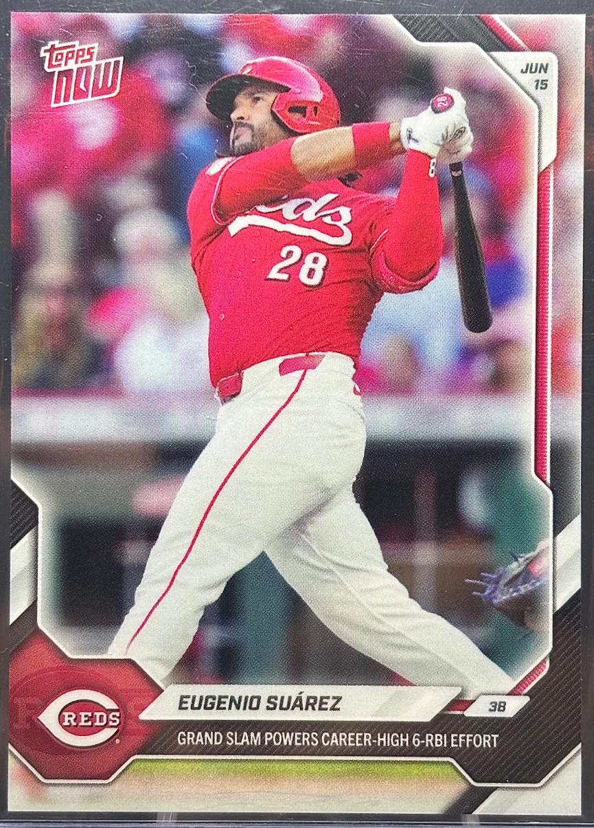 Eugenio Suarez #335 2026 Topps Now Baseball