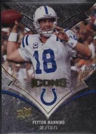 Peyton Manning #41 Football Cards 2008 Upper Deck Icons