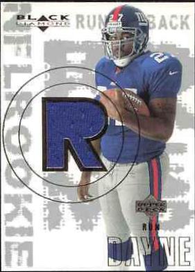 Ron Dayne #158 2000 Upper Deck Black Diamond Football