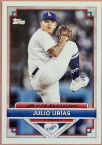 Julio Urias #7 Baseball Cards 2023 Topps Flagship Collection