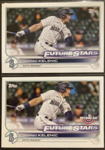 Jarred Kelenic #2 Baseball Cards 2022 Topps Opening Day