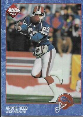 Andre Reed #15 Football Cards 1993 Collector's Edge