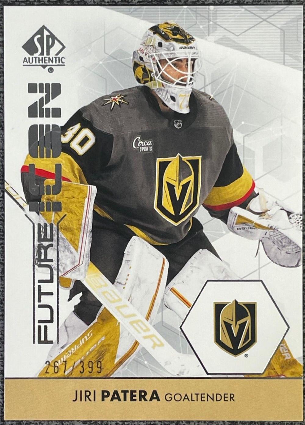 Jiri Patera #FI-18 Hockey Cards 2023 SP Authentic Future Icon
