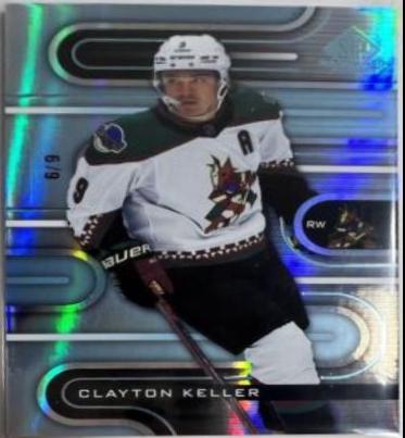 Clayton Keller #53 2022-23 SP Game Used Hockey
