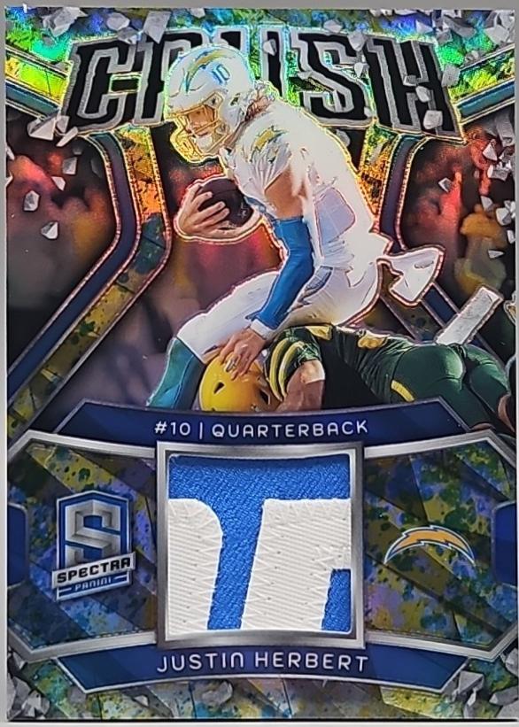 Justin Herbert [Splatter Neon] #CRU-JHT
