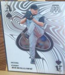 Curt Schilling #ACE10 Baseball Cards 2021 Panini Mosaic Aces