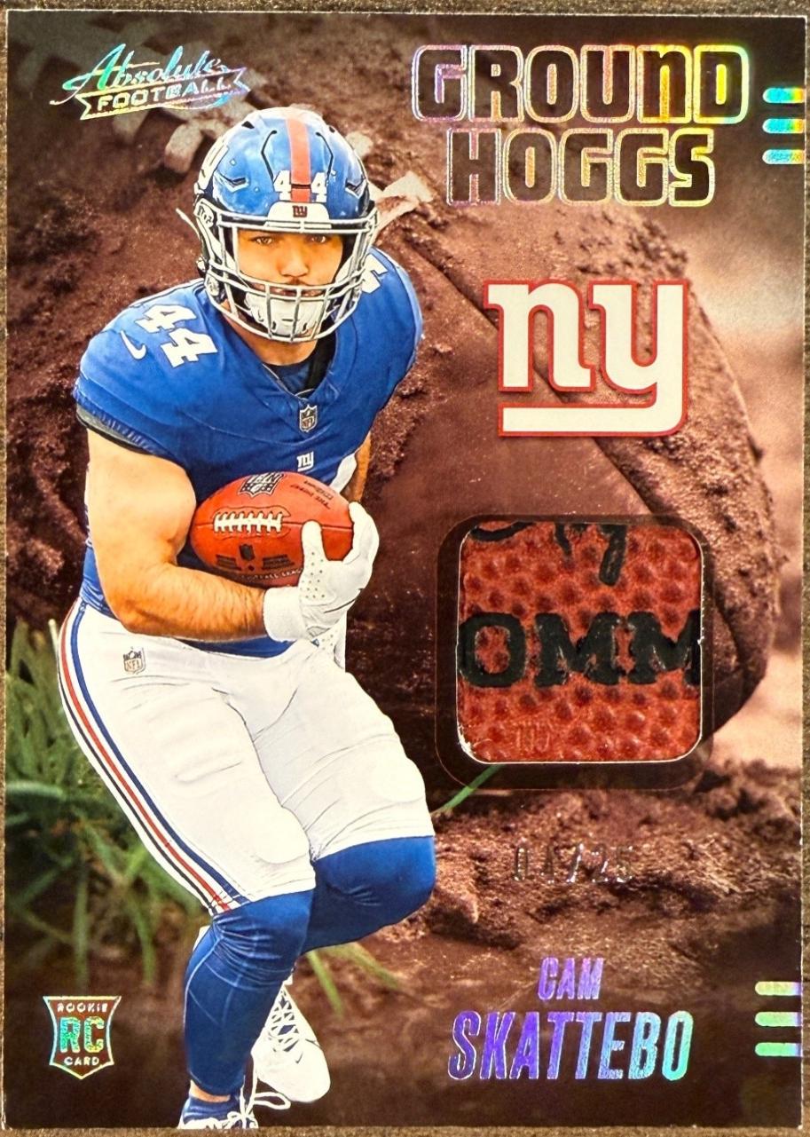 Cam Skattebo [Holo Silver] #GHM-CSO Prices | 2025 Panini Absolute ...