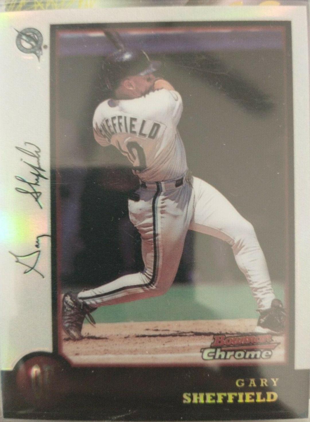 Gary Sheffield #68 Baseball Cards 1998 Bowman Chrome