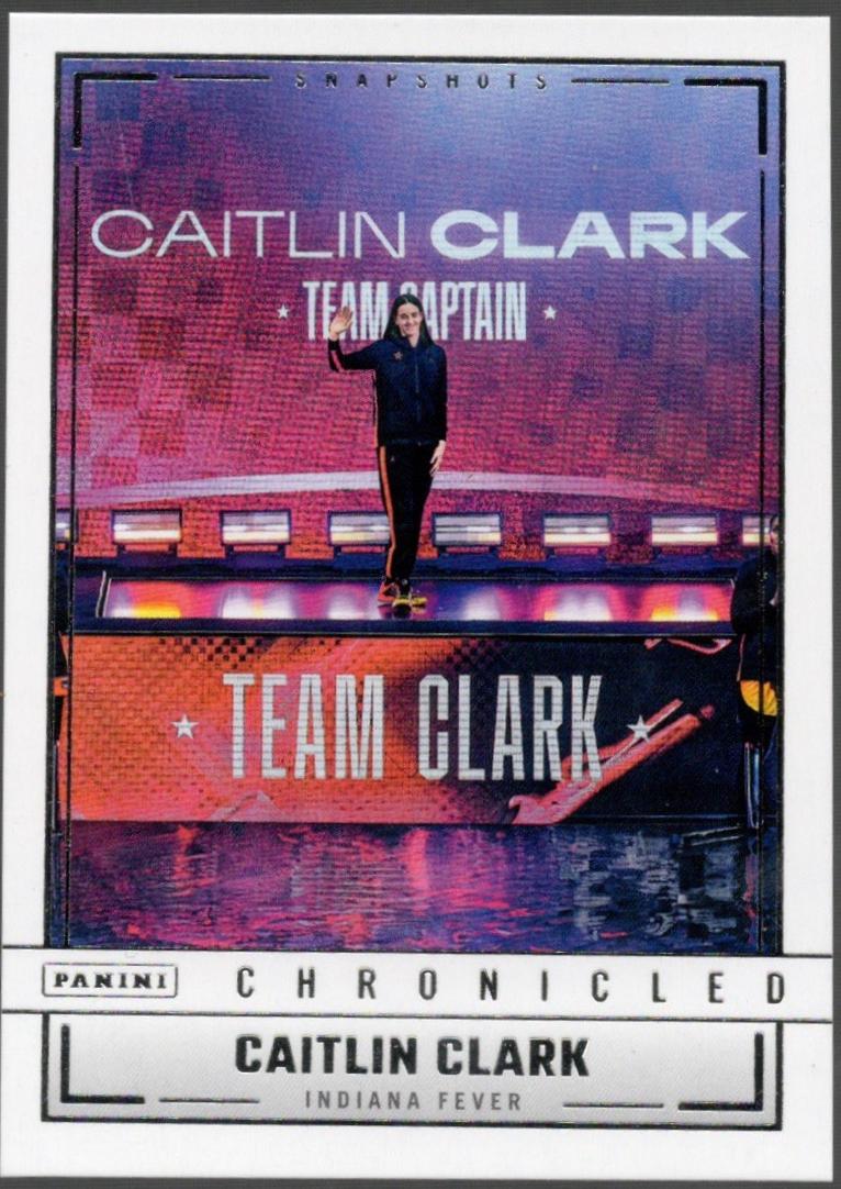 Caitlin Clark #98 2025 Panini Caitlin Clark Chronicled Basketball