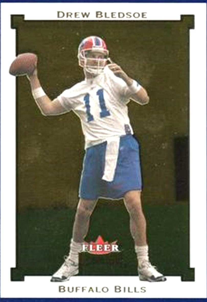 Drew Bledsoe #5 2002 Fleer Premium Football