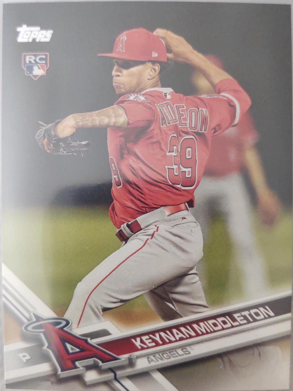 Keynan Middleton #US133 Baseball Cards 2017 Topps Update