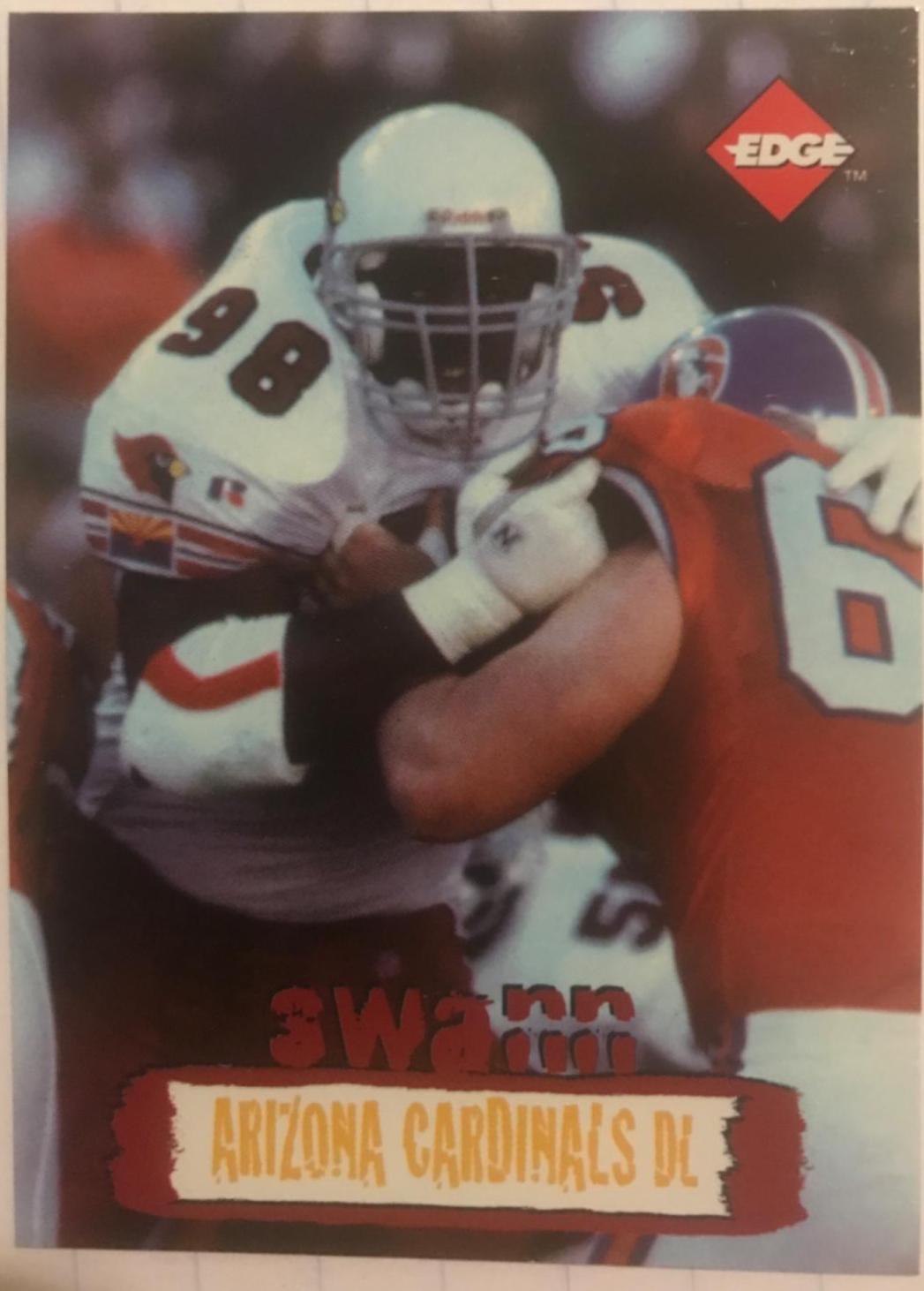 Eric Swann #6 Football Cards 1996 Collector's Edge