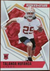 Talanoa Hufanga #187 Football Cards 2021 Panini Rookies and Stars