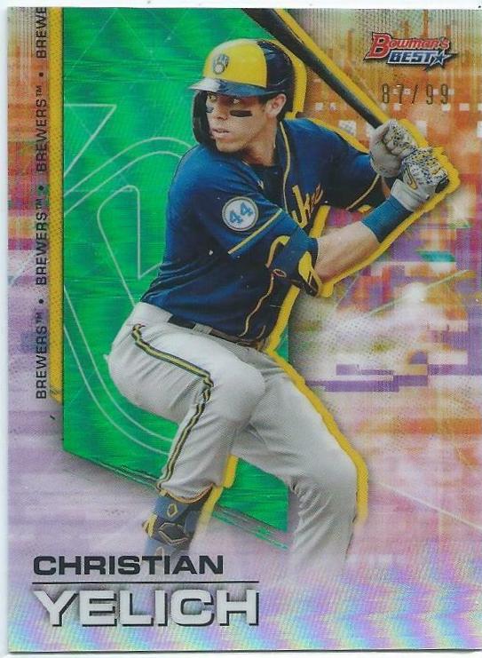 Christian Yelich [Green Refractor] #73