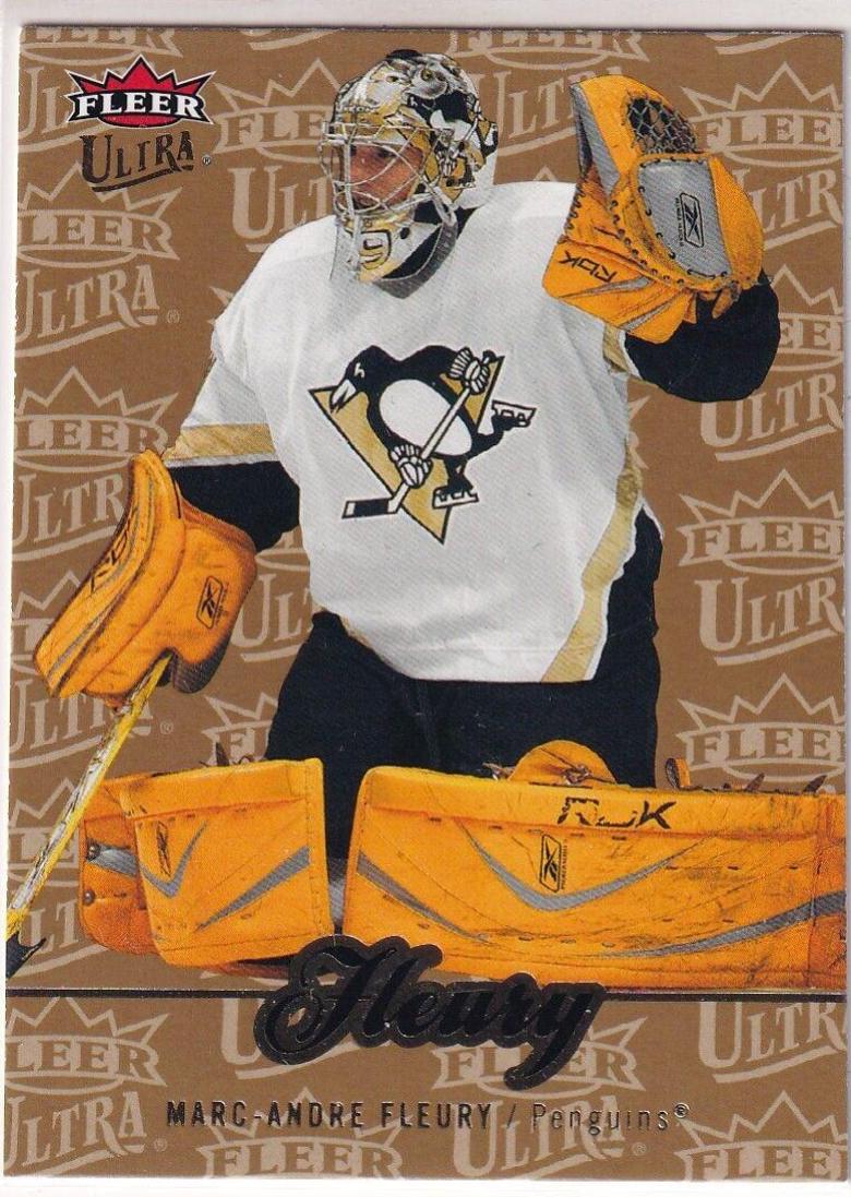 Marc-Andre Fleury #39 Hockey Cards 2007 Ultra
