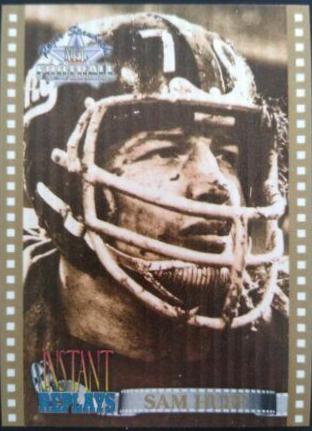 Sam Huff #IR3 Football Cards 1994 Ted Williams CO Instant Replays